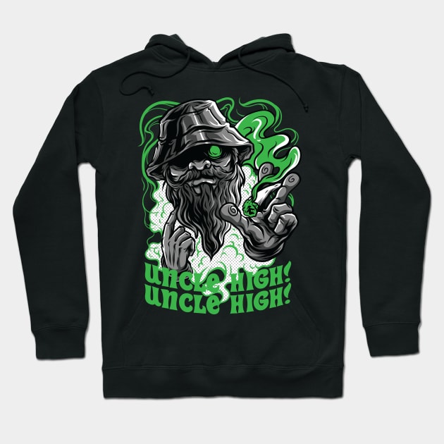 Uncle high Hoodie by Stellart